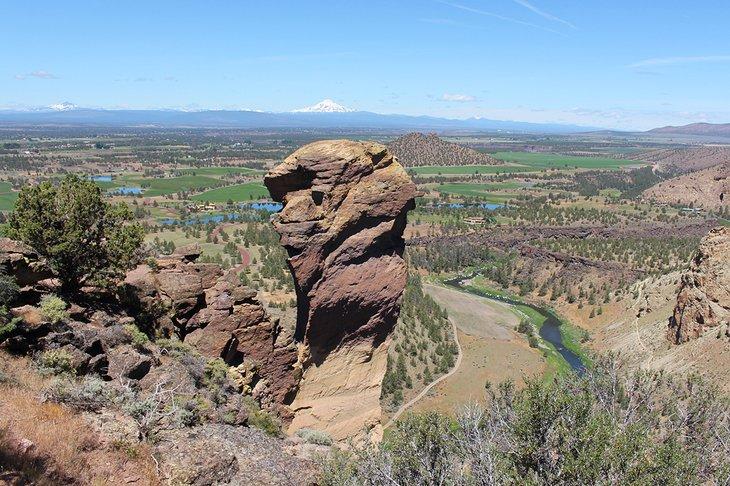 Monkey Face en el Parque Estatal Smith Rock