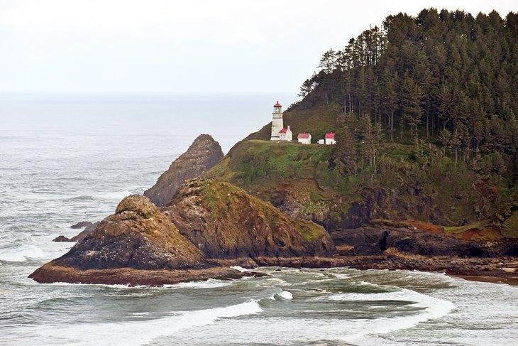 Heceta Head, cerca de Carl G. Washburne