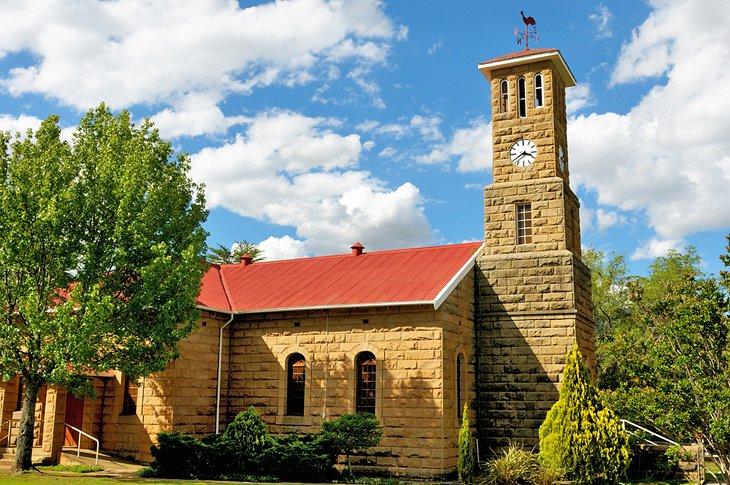 Église en grès à Clarens