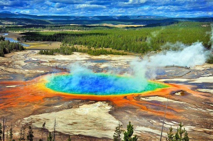 Gran Prismatic Spring, Parque Nacional Yellowstone