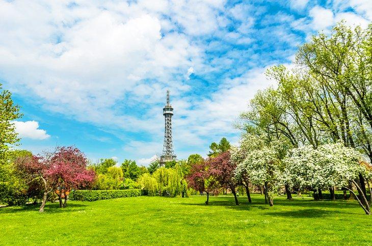 Torre de Observación Petřín, Colina Petřín
