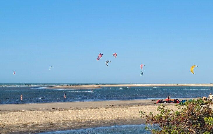 Kitesurfing en Tatajuba