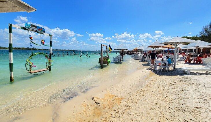 Lagoa do Paraíso cerca de Jericoacoara