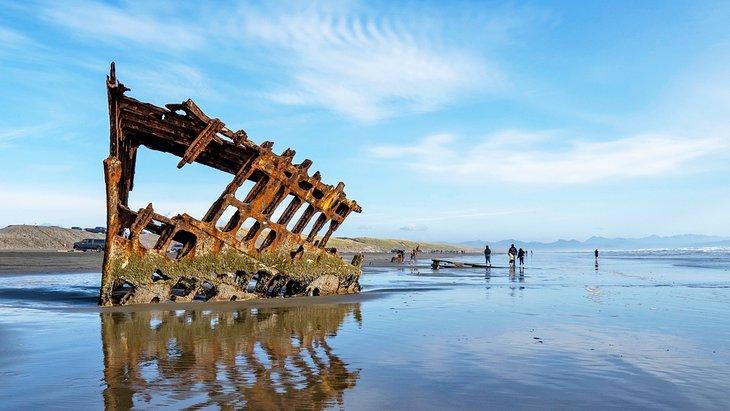 Hundimiento del Peter Iredale, Parque Estatal Fort Stevens