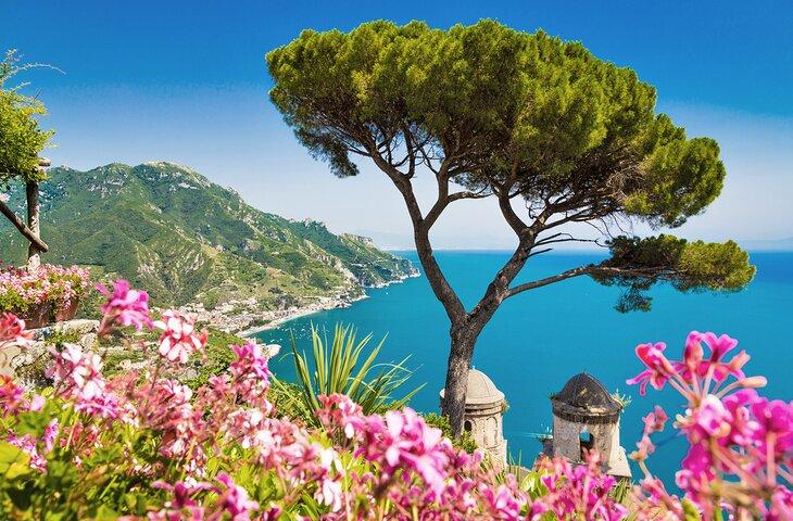 Jardins de la Villa Rufolo à Ravello, Côte Amalfitaine
