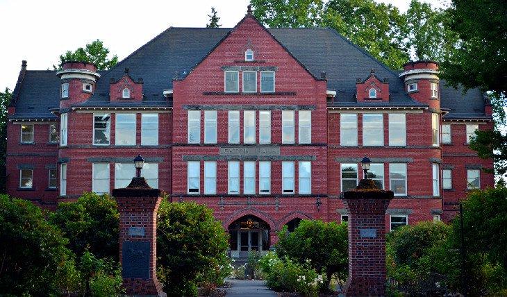 Easton Hall en la Universidad de Willamette