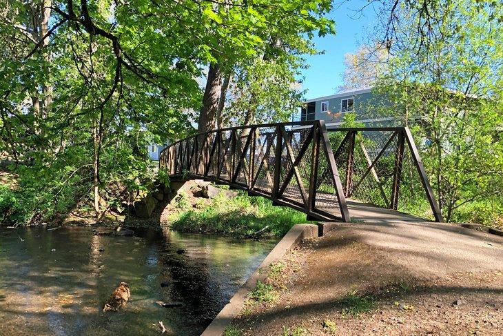 Puente en el Parque Bush's Pasture