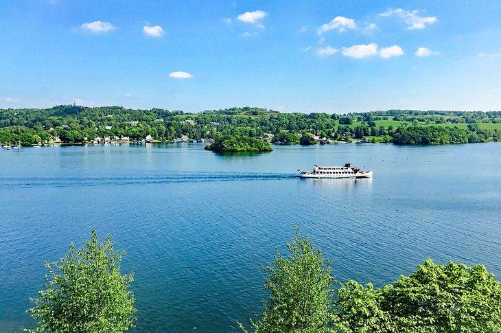 Kreuzfahrt auf dem Windermere im Lake District