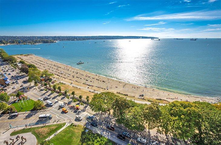 Plage de English Bay