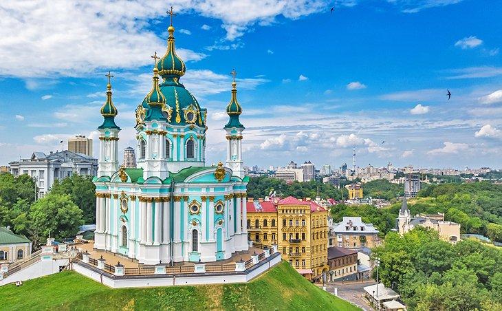 Église Saint André, Kiev