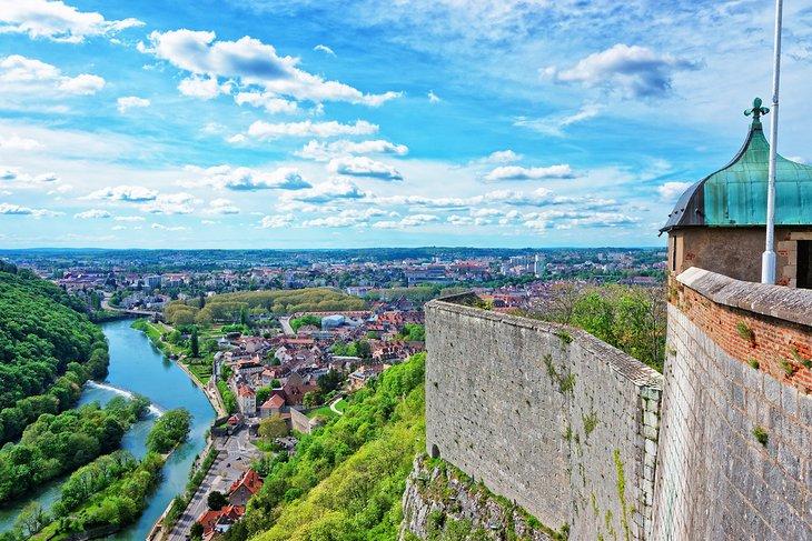 Vista desde la Ciudadela de Besançon