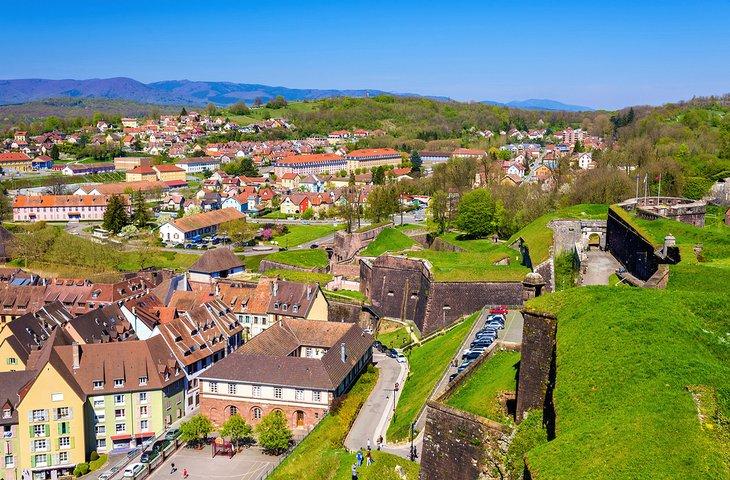 Vista de Belfort desde la ciudadela