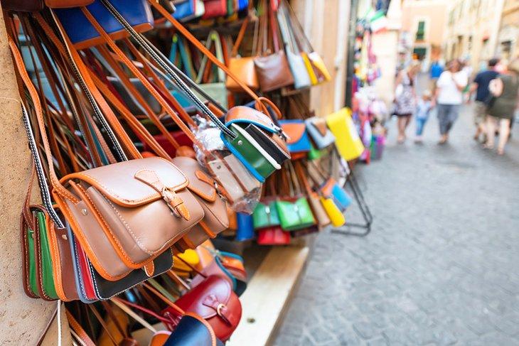 Handtaschenshop in Rom