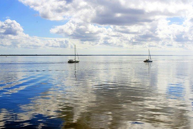 Veleros en Pamlico Sound