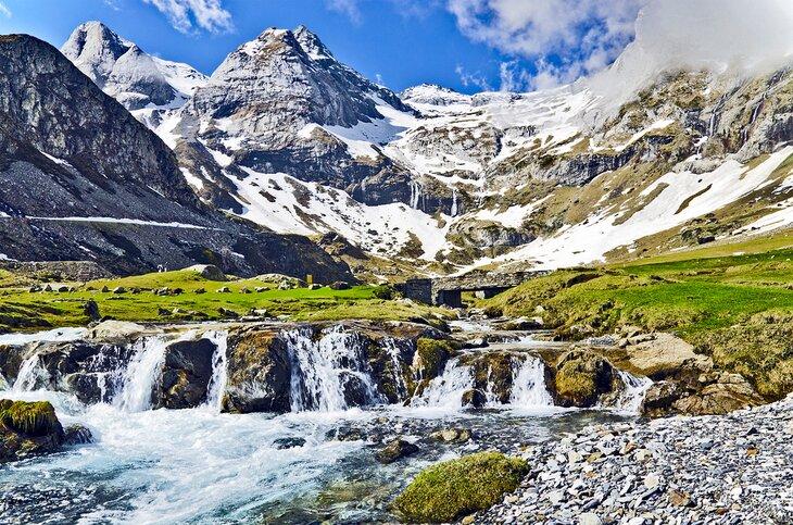 Maillet plateau dans les Pyrénées françaises