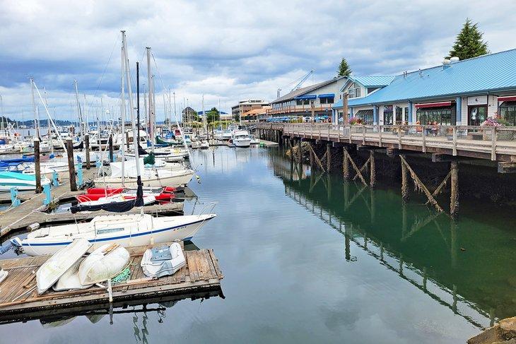 Barcos en Percival Landing