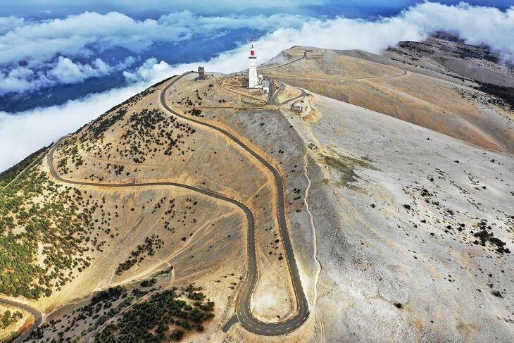 Observatorio en la cima de Mont Ventoux