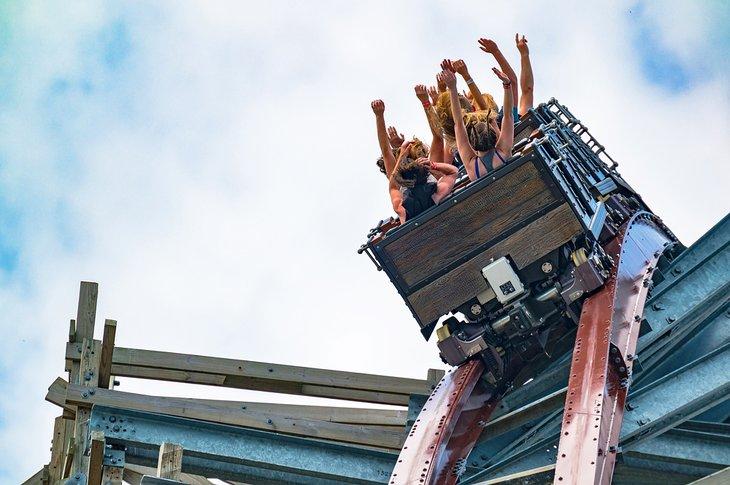 Montaña rusa en Cedar Point