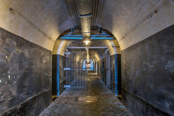 Ein Korridor in Fort Breendonk
