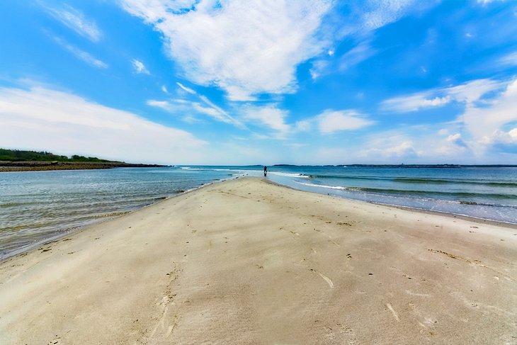 Goose Rocks Beach en Kennebunkport, Maine