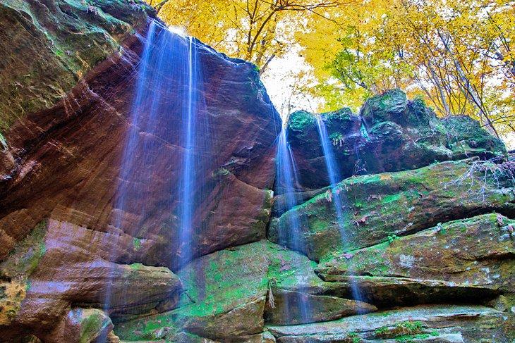 Cascadas Big Lyons, Parque Estatal Mohican