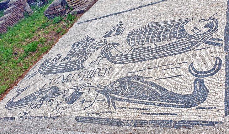 Mosaïque romaine à Salakta