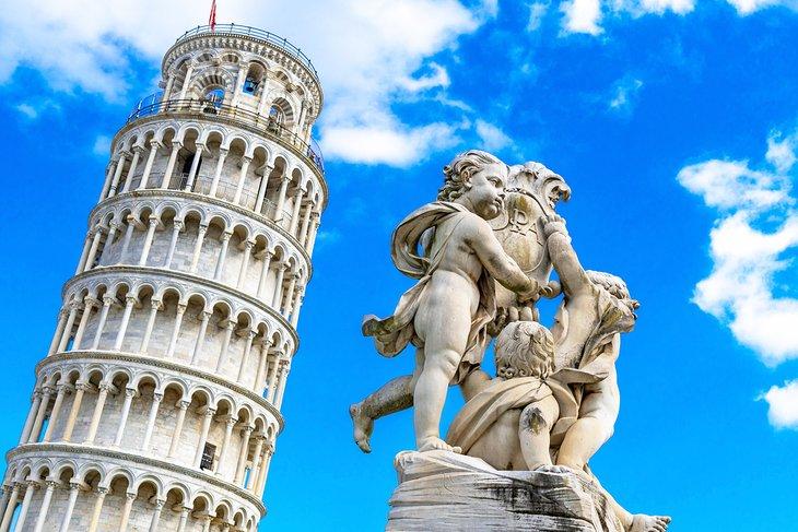 La torre inclinada de Pisa