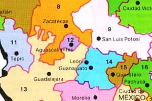 Mexique- États Mexicains
