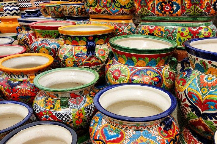 Cerámica a la venta en Tubac