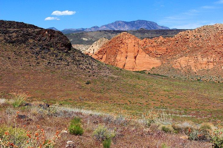 Sendero de Knolls Amarillos, Área Recreativa Red Cliffs