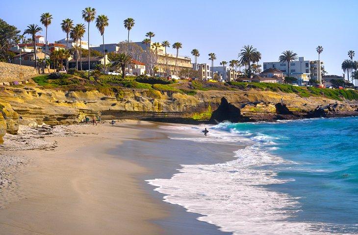 Una hermosa playa en La Jolla