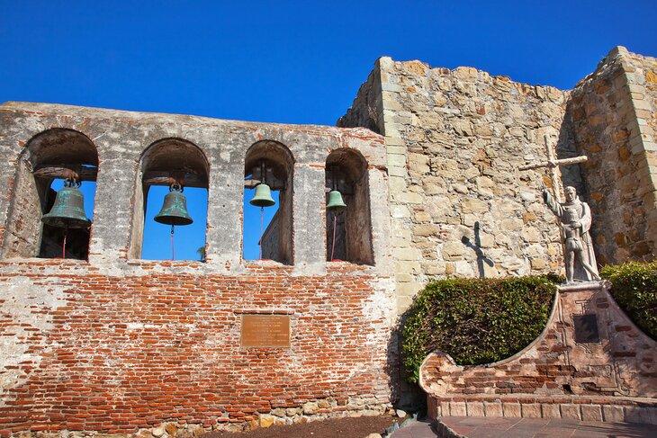 Misión San Juan Capistrano, una excursión popular desde San Diego