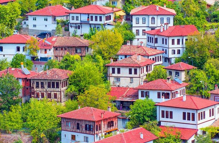 Casas otomanas tradicionales en Safranbolu