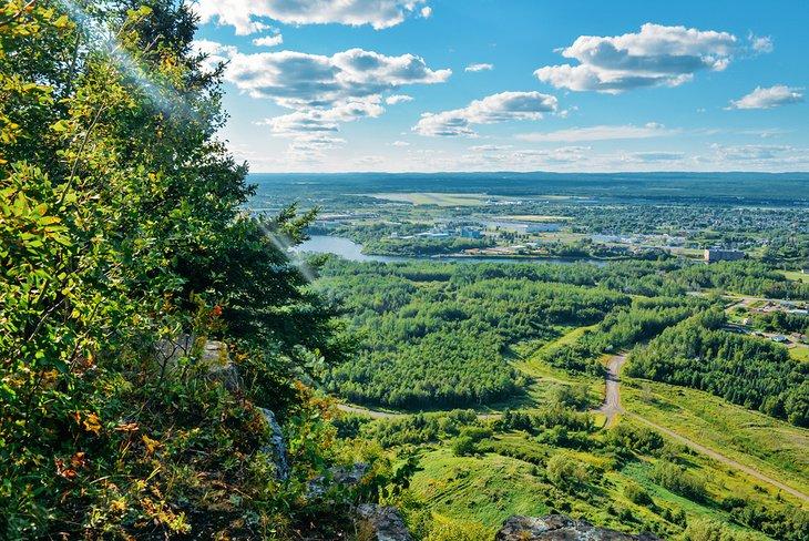 Blick vom Mount McKay