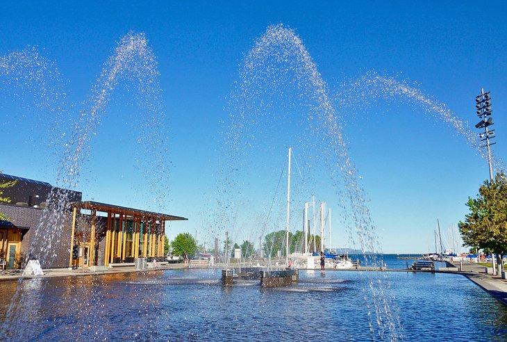 Brunnen im Marina Park