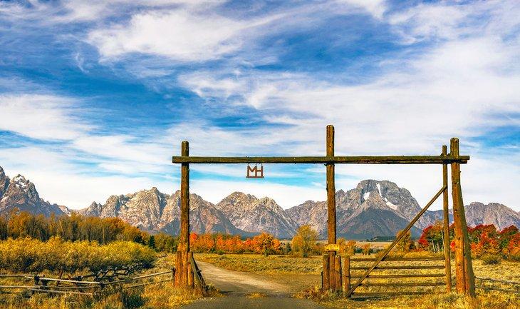 Rancho Moose Head, un rancho turístico dentro del Parque Nacional Grand Teton