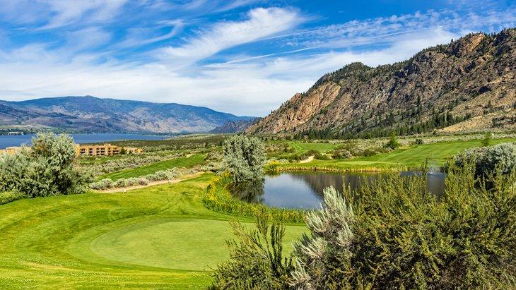 Campo de golf cerca de Osoyoos