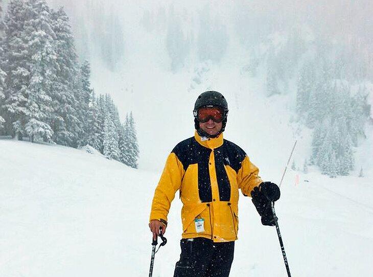 Autor Michael Law im Taos Ski Valley