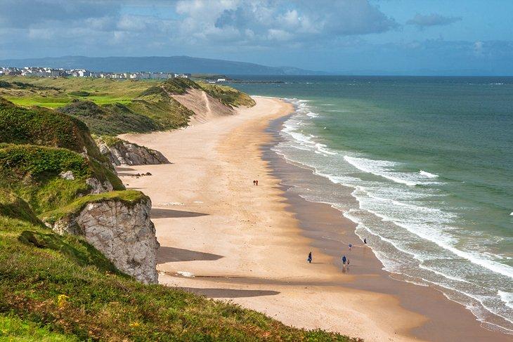 Club de Golf Royal Portrush con vistas a la playa