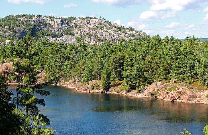 Paysage dans le parc provincial de Killarney