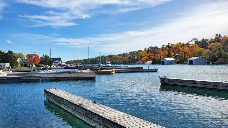 Docks dans la ville de Killarney