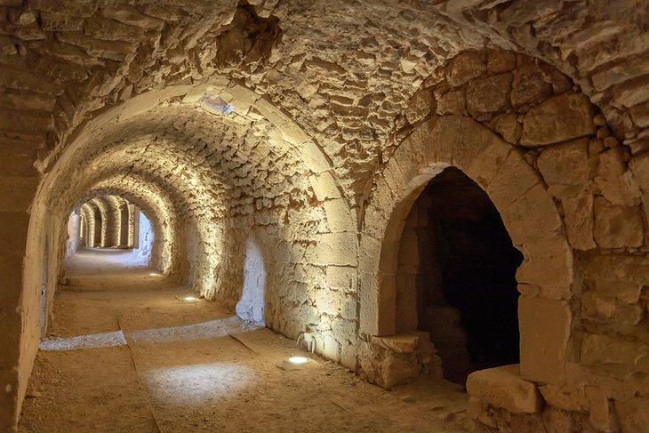 Korridornetzwerk in Kerak
