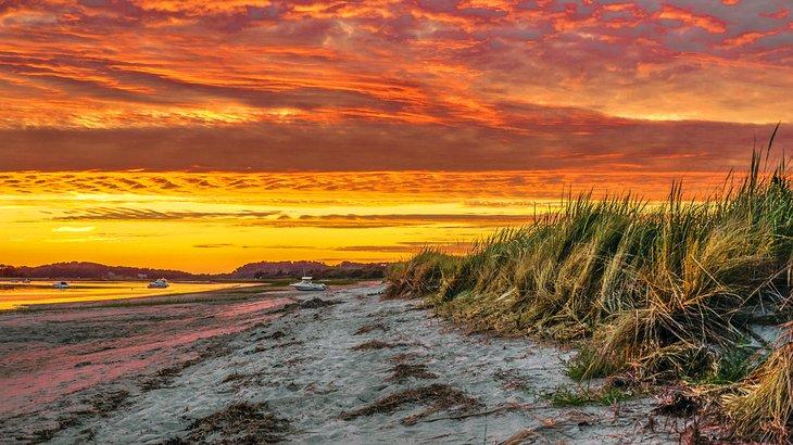 Atardecer en Crane Beach