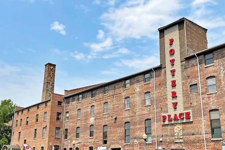 Töpferplatz in Red Wing, Minnesota
