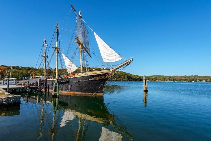 El Joseph Conrad en Mystic Seaport
