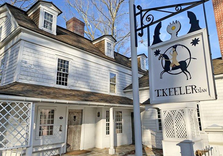 Das Keeler Inn beherbergte einst Soldaten während der Schlacht von Ridgefield 1777