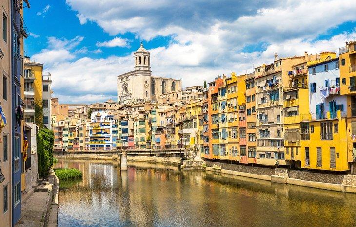 Vista de Girona, España