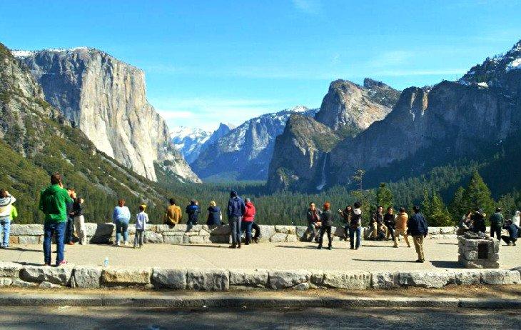 Mirador de El Capitan en el Parque Nacional Yosemite
