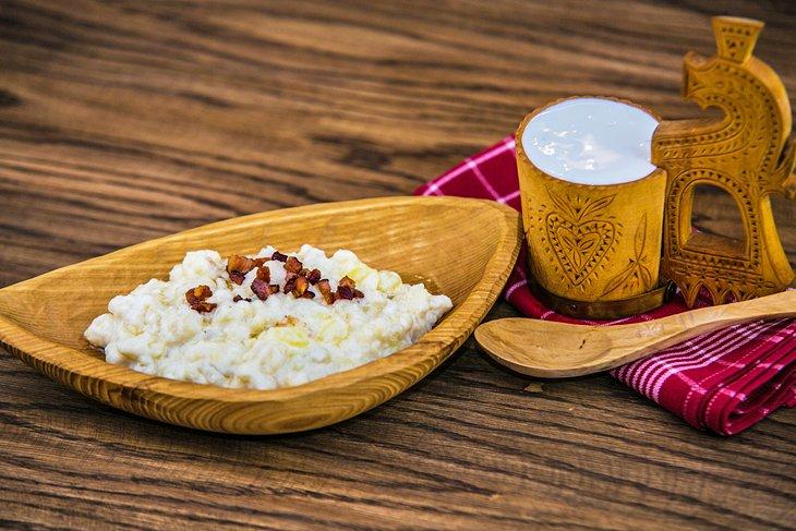 Gnocchis slovaques traditionnels avec fromage de brebis