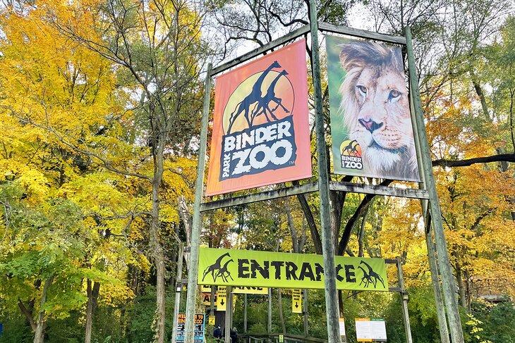 Entrée du Binder Park Zoo